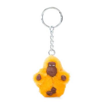 Akcesoria Kipling Sven Extra Small Modne Monkey Keychain Żółte | PL 1242RV